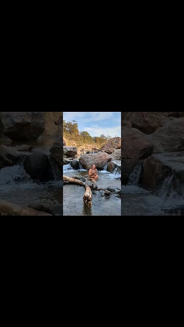 Rio Calientes in MX 🤙 #vanlife #overlanding #mexicotravel #campervan #travelcouple #shorts