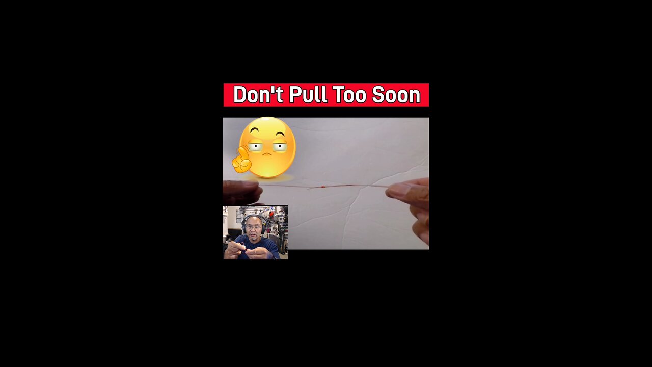 Knot Tying Tool Tip, Pull... #fishing #flyfishing #tips