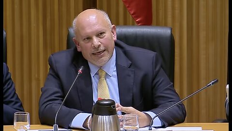 Nervis Villalobos en una comisión del régimen español sobre la "policía patriótica"