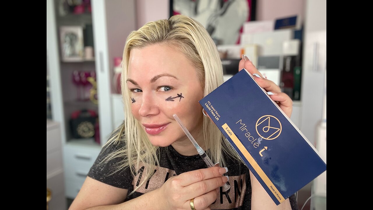 LIVE Using a Cannula Under the Eye with Miracle L to Reduce Bruising from Acecosm | Code Jessia10