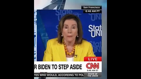 Nancy Pelosi Attempts To Catch Flying Insect With Tongue