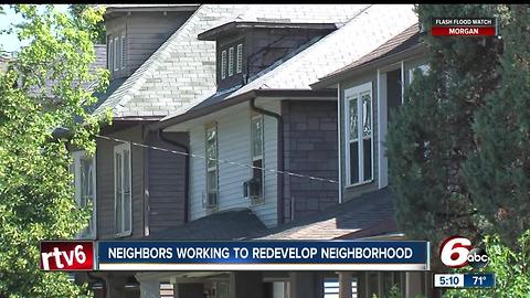 Neighbors working to redevelop historic near east side neighborhood