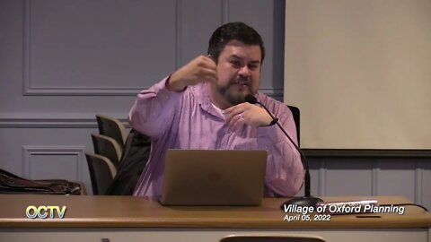 Village of Oxford Planning 4-5-22