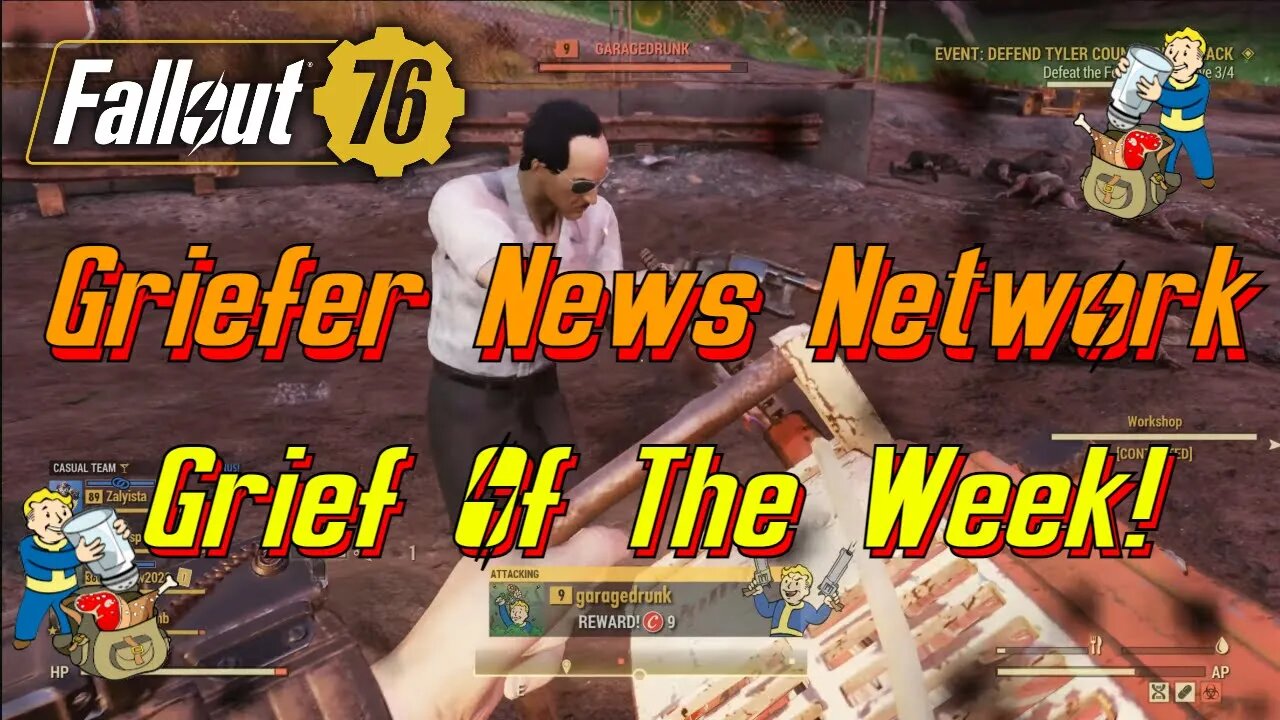 Fallout 76 Griefer News: The Grief Of The Week "Lowbie Slayer"