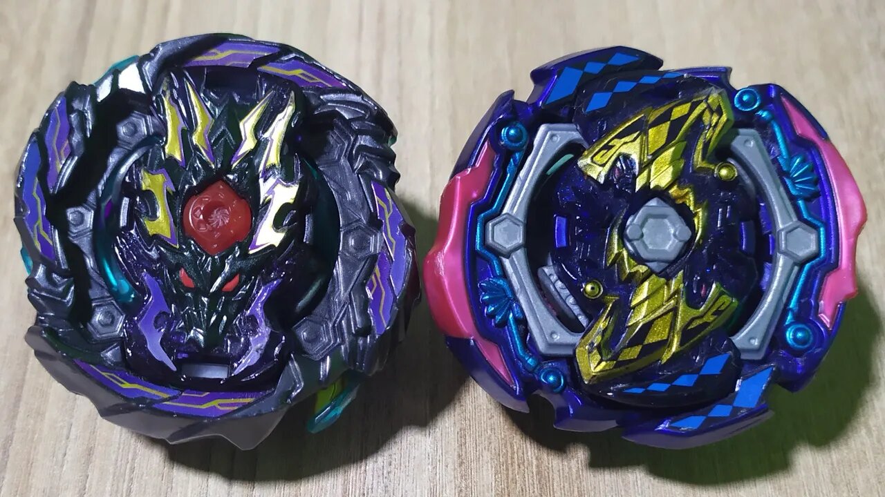 DREAD BAHAMUT .7W.Om 幻 vs JUDGEMENT JOKER .00T.Tr 斬 - Batalha Beyblade Burst