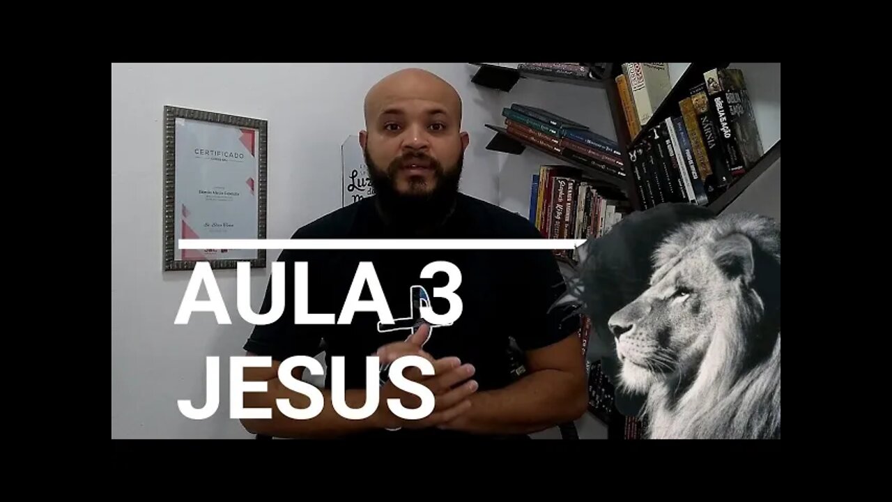 Jesus | TEOLOGIA BÁSICA Aula 3 | Curso Gratuito com Diploma | SAL - O Sabor da Salvação