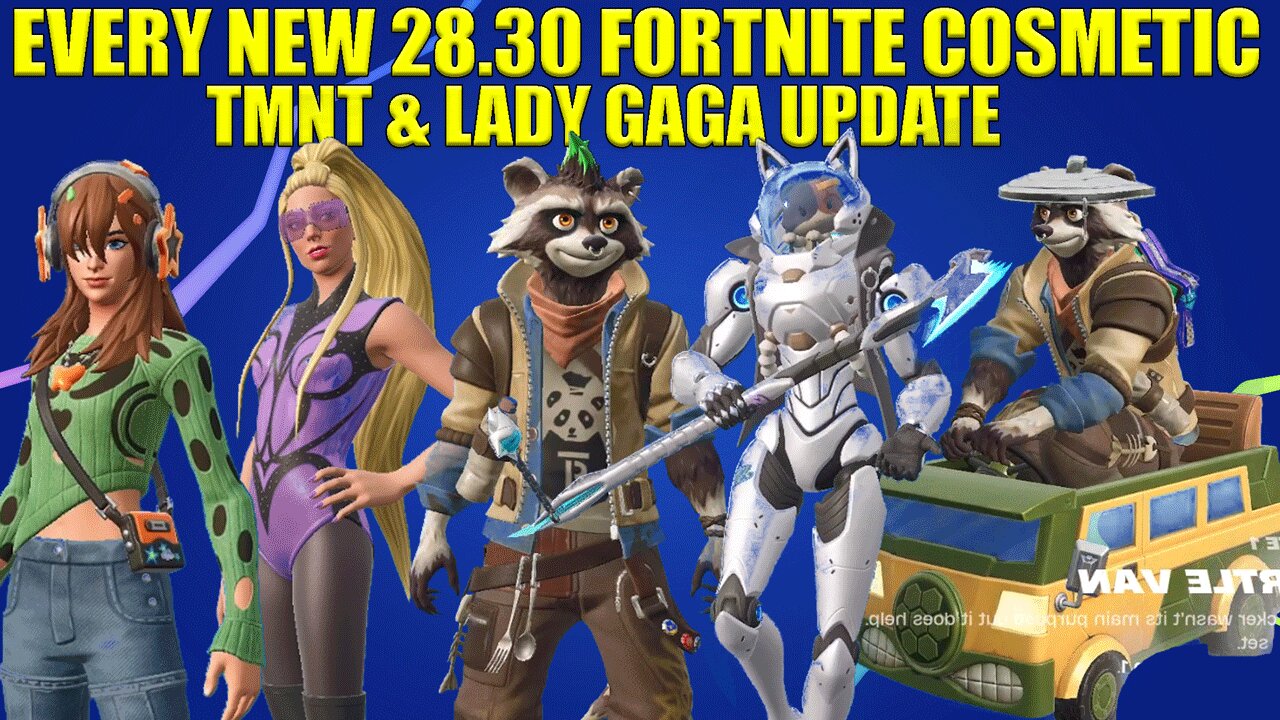 Every New 28.30 Fortnite Cosmetic INGAME Showcase