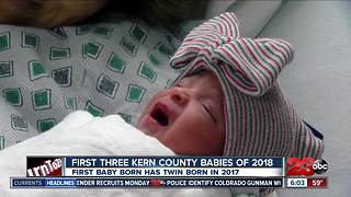 Kern County welcomes first babies born in 2018