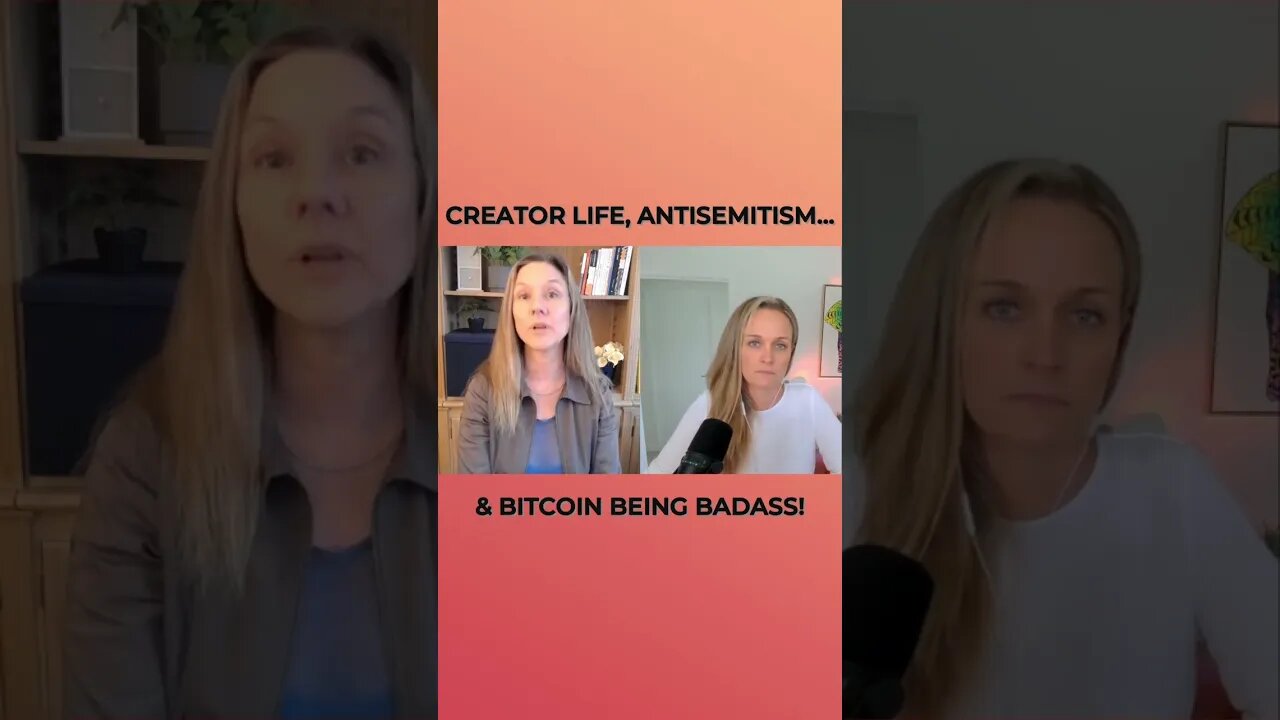 🎙️Creator Life, Antisemitism & #Bitcoin w/ Carri Cee #podcast