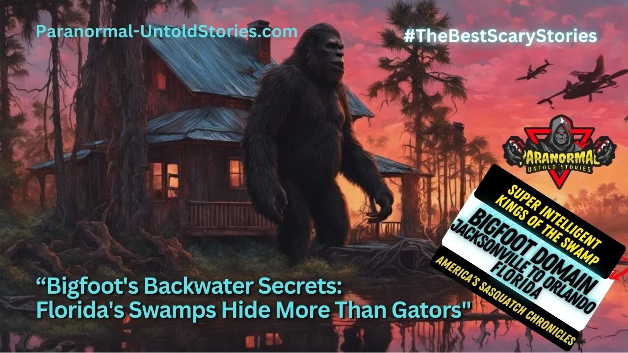 #Bigfoot Domain of #Jacksonville to Orlando Backwaters in #Florida: America’s Sasquatch Chronicles