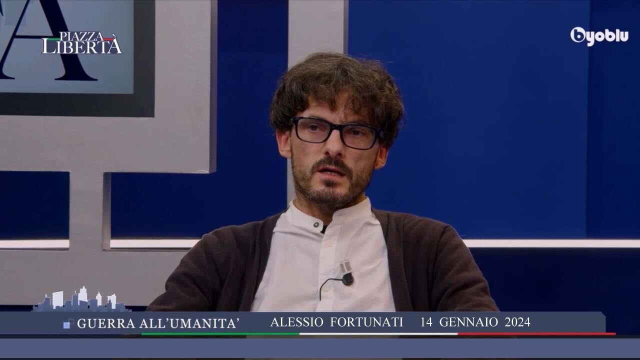 PIAZZA LIBERTA’ intervento di Alessio Fortunati, biologo molecolare