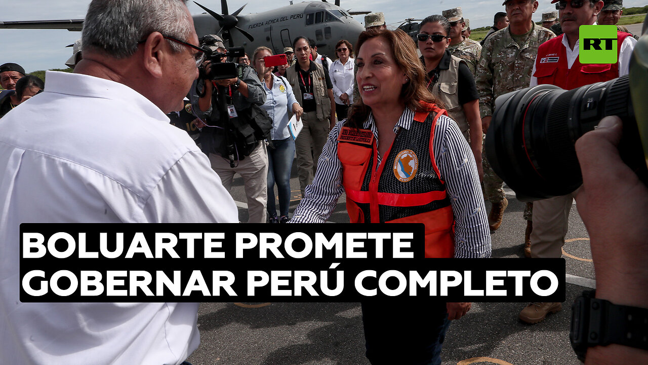 Dina Boluarte confirma que pretende gobernar en Perú hasta 2026