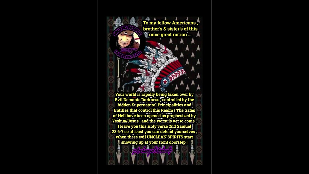 To my fellow Americans , brother's & sister's this sincere message from my heart , is for you .....