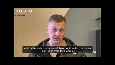 Yan Gagin, advisor to the head of the DPR On The Presence Of High-Ranking NATO Officers At Azovstal