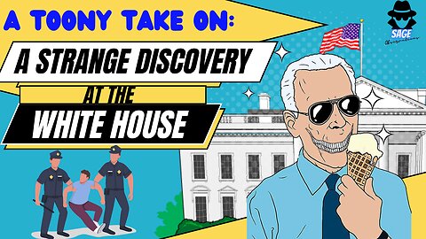 White House Whispers: Cartoon Parody on an Odd Discovery!