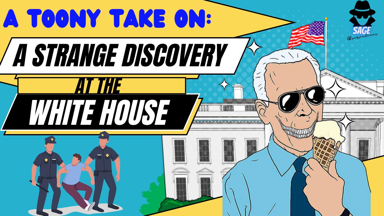 White House Whispers: Cartoon Parody on an Odd Discovery!