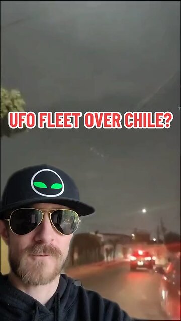 UFO Fleet over Santiago Chile