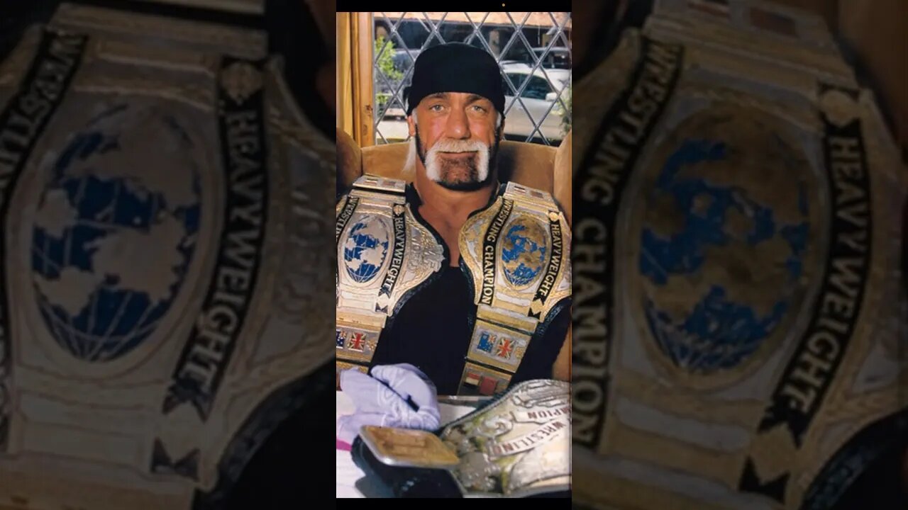 Every Ring Used Belt In Hulk Hogan's Personal Belt Collection! #shorts