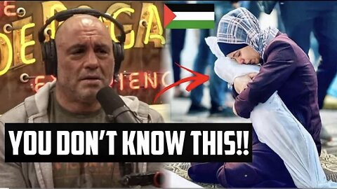 JOE ROGAN IS SCARED OF ISRAEL'S HIDDEN ACTIONS