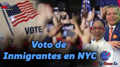 VOTO DE INMIGRANTE EN NYC - TAL Y COMO ES