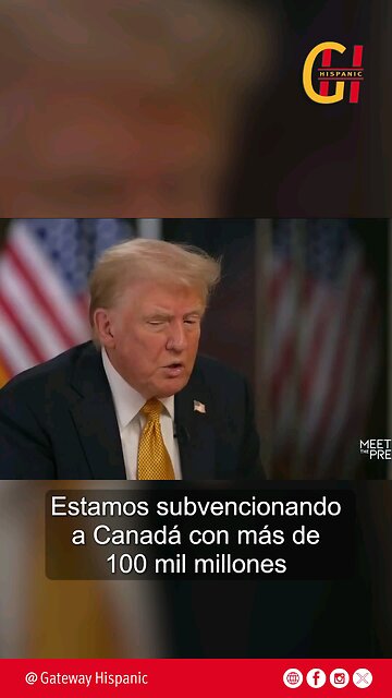 —Trump «Si vamos a subvencionar a Canadá y México, que se conviertan en un estado»