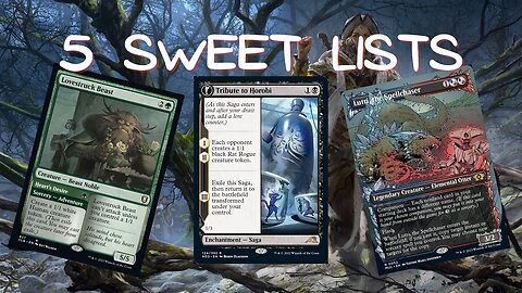 5 Sweet Competitive Lists | MTG Pioneer