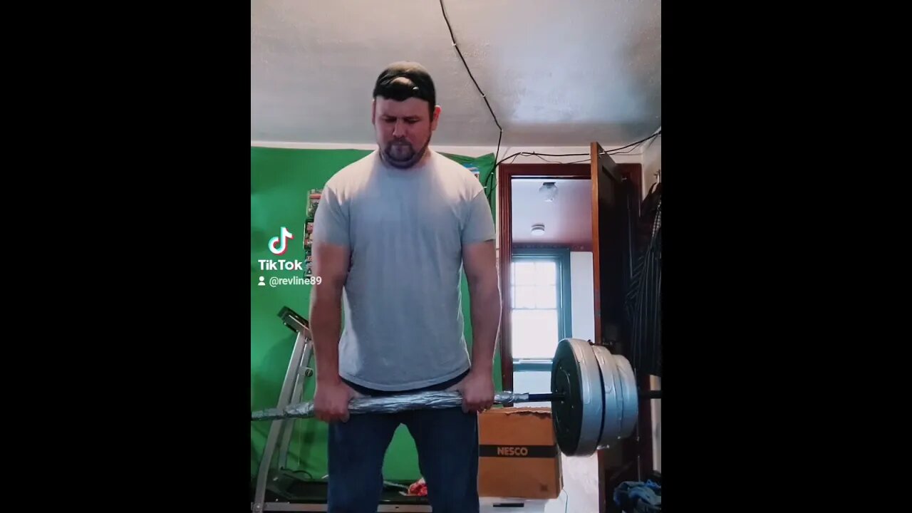 105lb Bar Spinning FAIL!