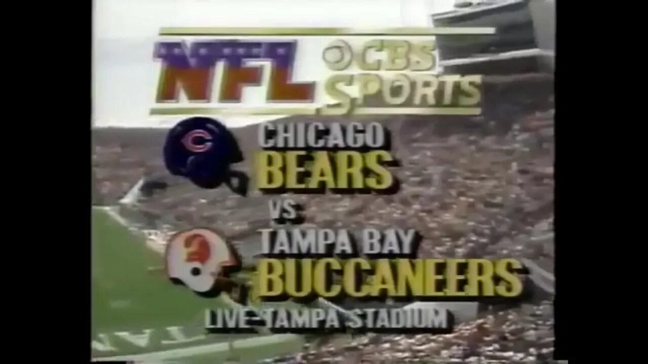 1987-10-25 Chicago Bears vs Tampa Bay Buccaneers
