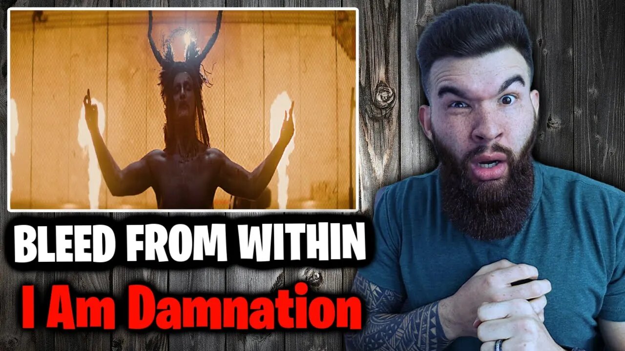 FIRST TIME HEARING! BLEED FROM WITHIN - I Am Damnation | REACTION