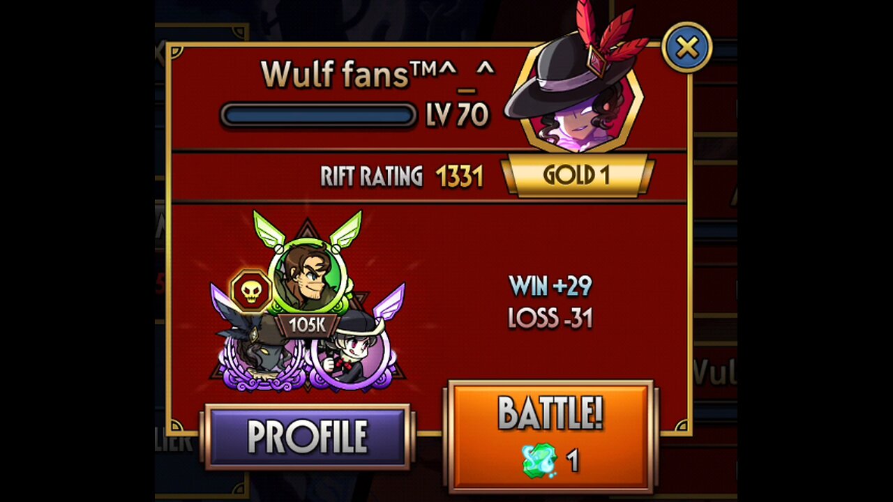 Skullgirls Mobile Diamond Rank Opponents 👀 OH boy...