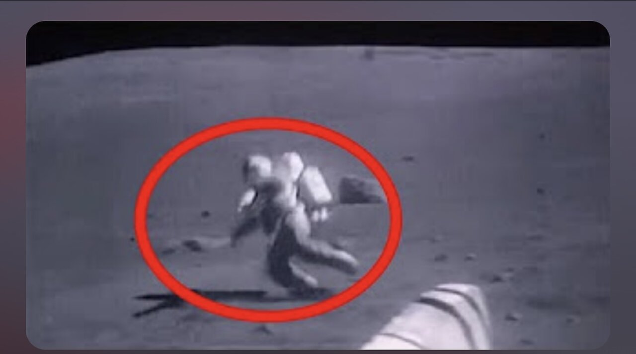 UNSEEN Footage - Astronauts Falling on the Moon NASA Apollo Space Missions)