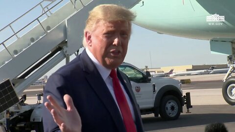 10/19/20: President Trump Delivers Remarks Upon Arrival to Arizona