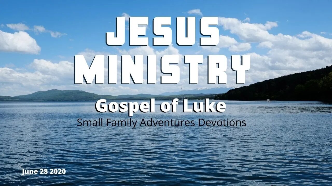 Good Fruit Comes From Good Trees |Jesus' Ministry | Luke 6 | Small Family Adventures Devotions