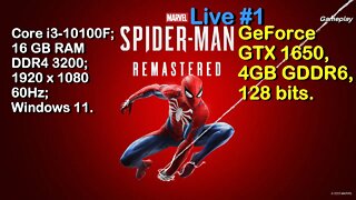 Spider-Man Remastered PC (Live #1)