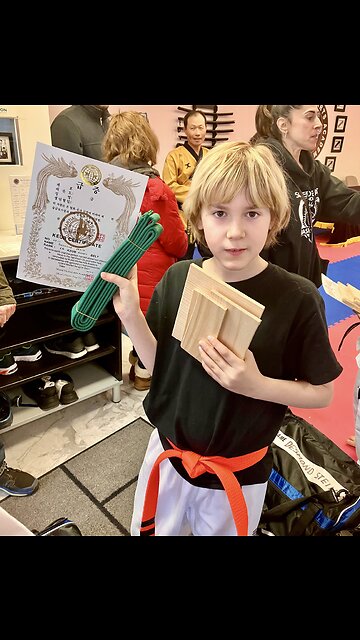 Taekwondo Green Belt Certification 🥋