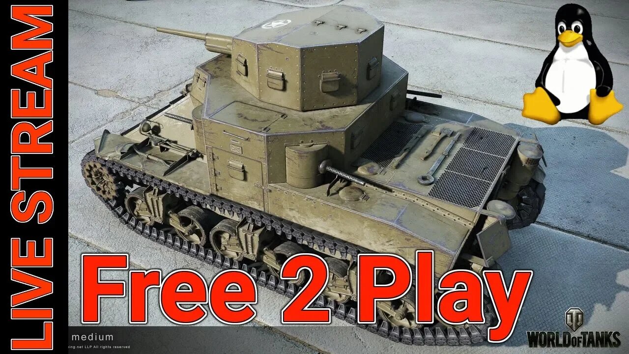 World of Tanks LIVE Free2Play on Linux #1