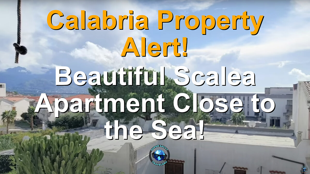 Calabria Property Alert! Beautiful Renovated Apartment in Scalea Close to the Sea!