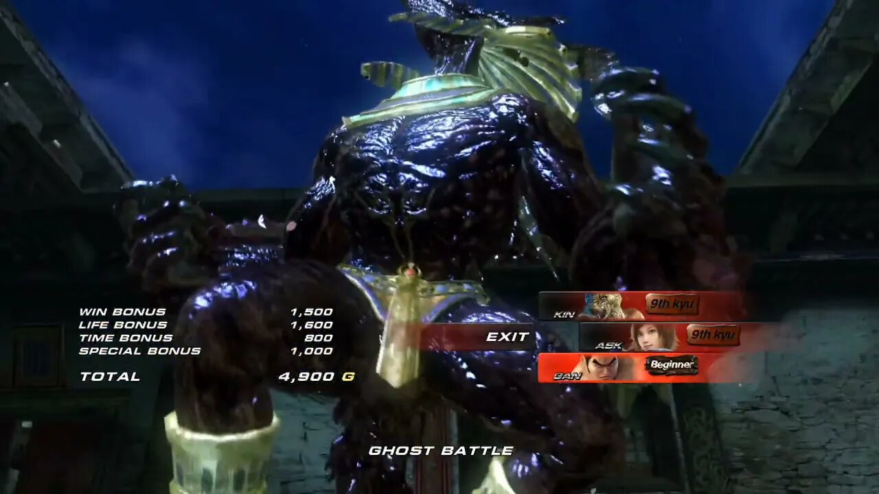 Tekken 6 :Rebirth Mod Play As Azazel (Ghost Battle) On Ps3