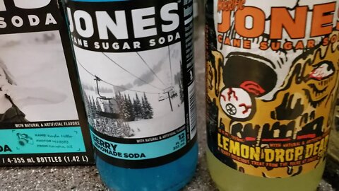 Really GOOD! Jones Berry Lemonade & Lemon Dropdead Soda!