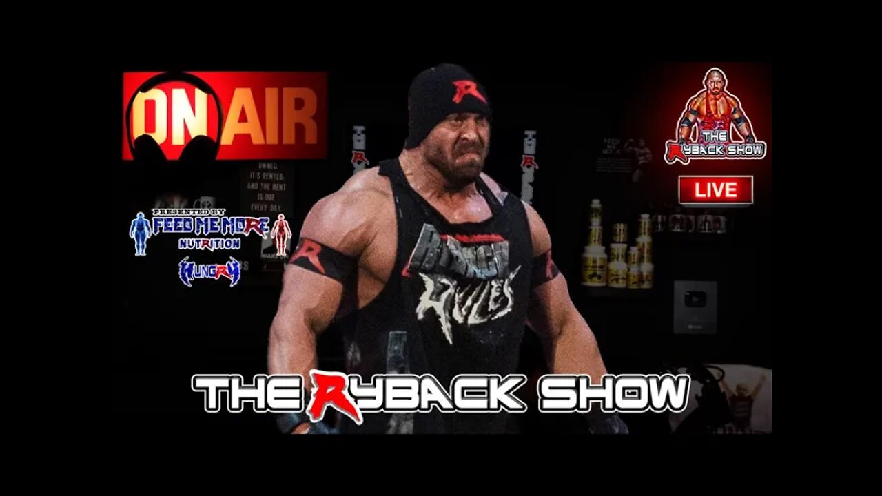 The Ryback Show Live Presented by Feed Me More Nutrition: Do Wrestler’s Graze Junk In The Ring?