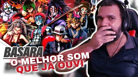 REAGINDO A Luar de Sangue | Luas Superiores (Demon Slayer) | Basara