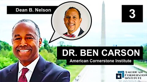 Ben Carson || Building A Culture Of Life With Dean Nelson ( Black Families )