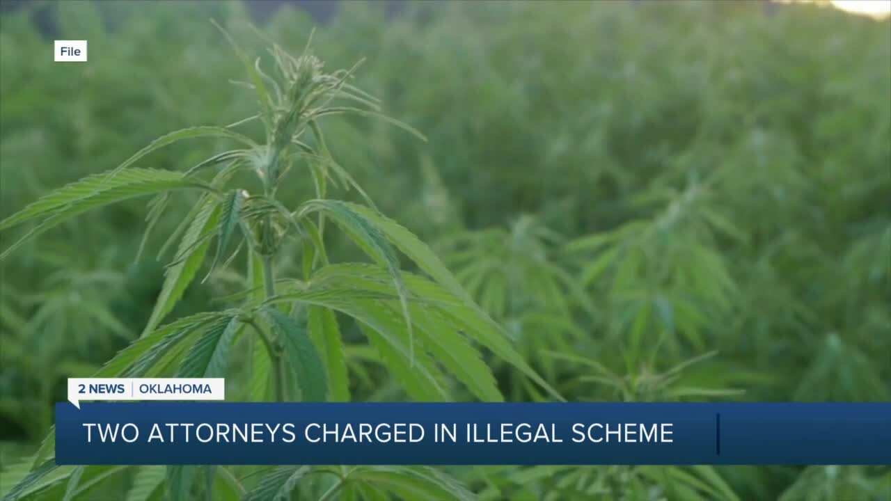 Oklahoma attorneys charged in marijuana scheme