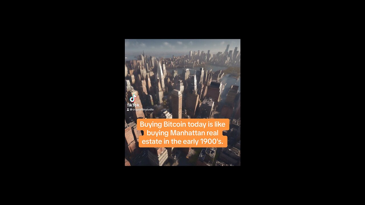 Buying Bitcoin today is like buying Manhattan real estate in the early 1900's. #polkadot #xrpnews