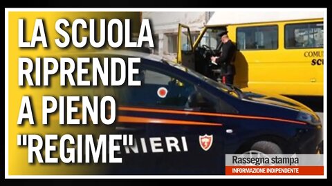 TG ComeDonChisciotte - LA SCUOLA RIPRENDE A PIENO "REGIME"