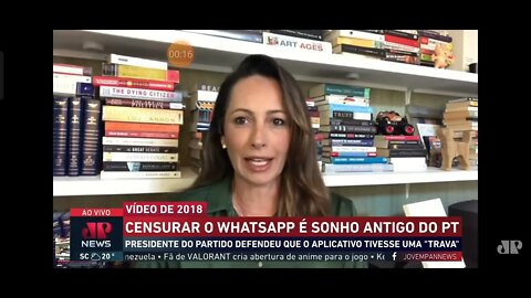 Menos de 30 segundos bastou pra Ana Destroçar a organização Criminosa petista Comunista