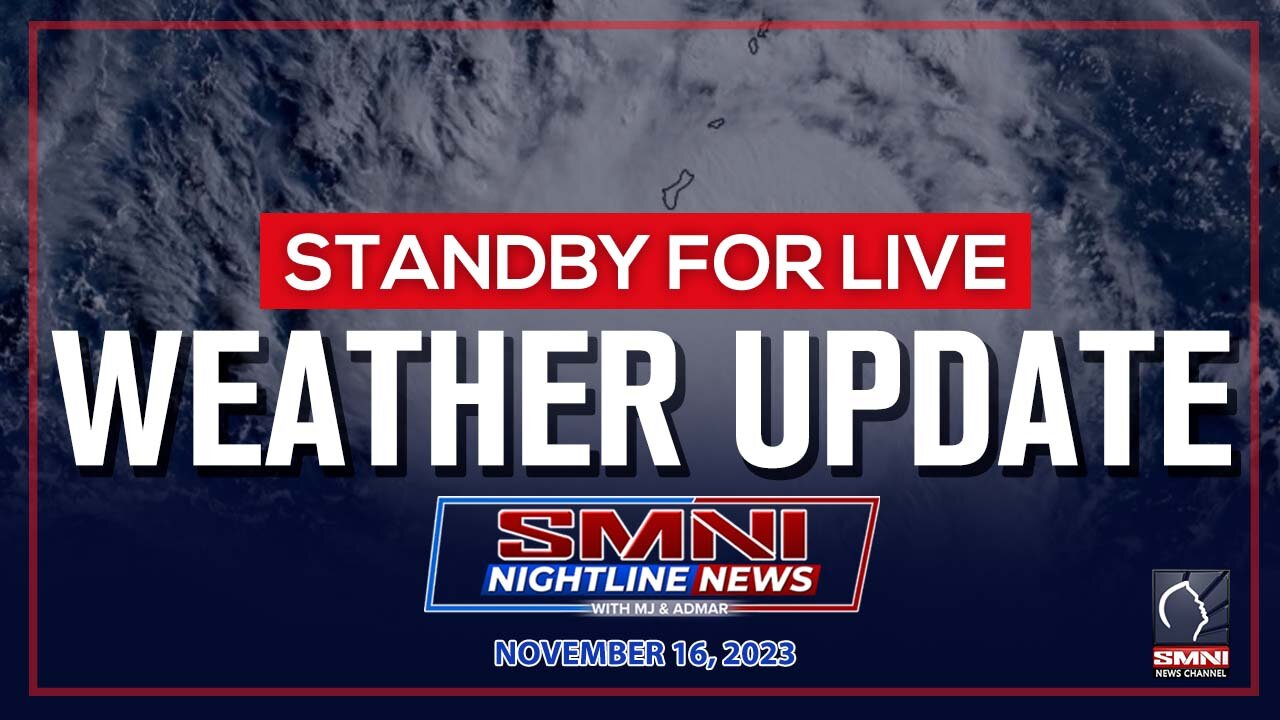 LIVE NOW: PAGASA weather update | November 16, 2023