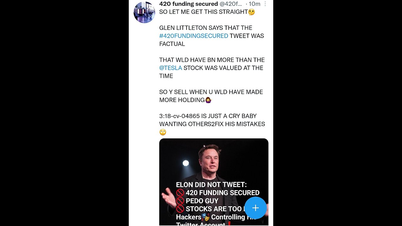 WAIT, SO GLEN LITTLETON IS JUST A CRY BABY WHO MADE A BAD DECISION & BLAMING IT ON OTHERS🤷♀️🙄🤔