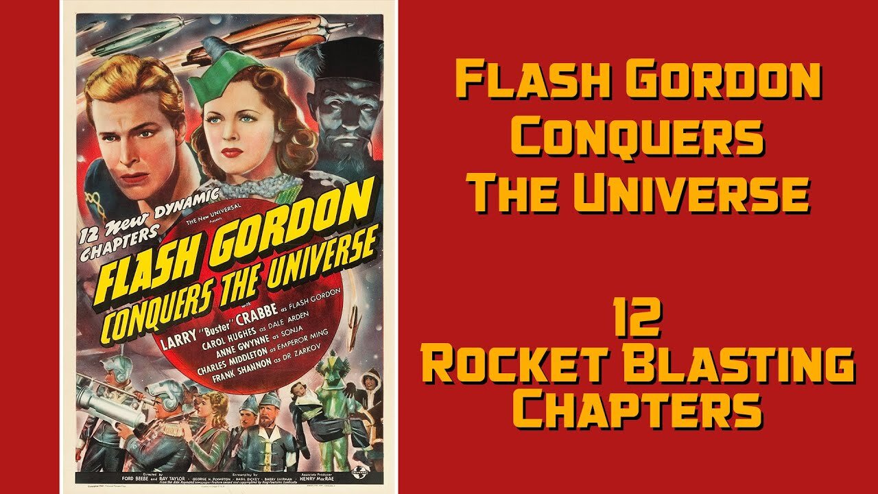 Flash Gordon (1940 Full 12-Chapter TV Serial) | Sci-Fi/Action-Adventure