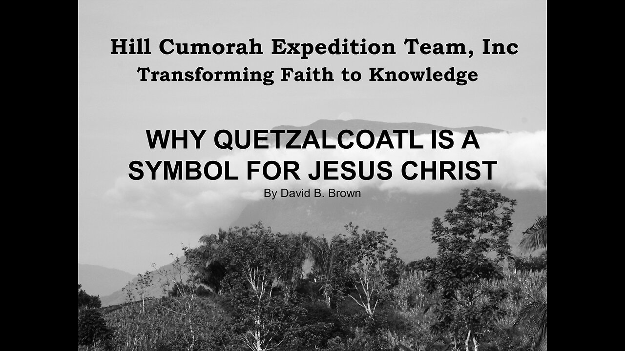 Why Quetzalcoatl is a Symbol for Jesus Christ